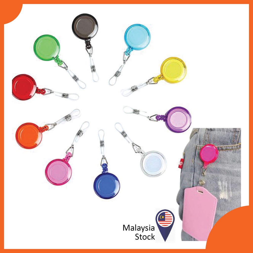 Retractable Reel Yoyo Badge Clip Lanyard ID Card Holder / Nurse Doctor