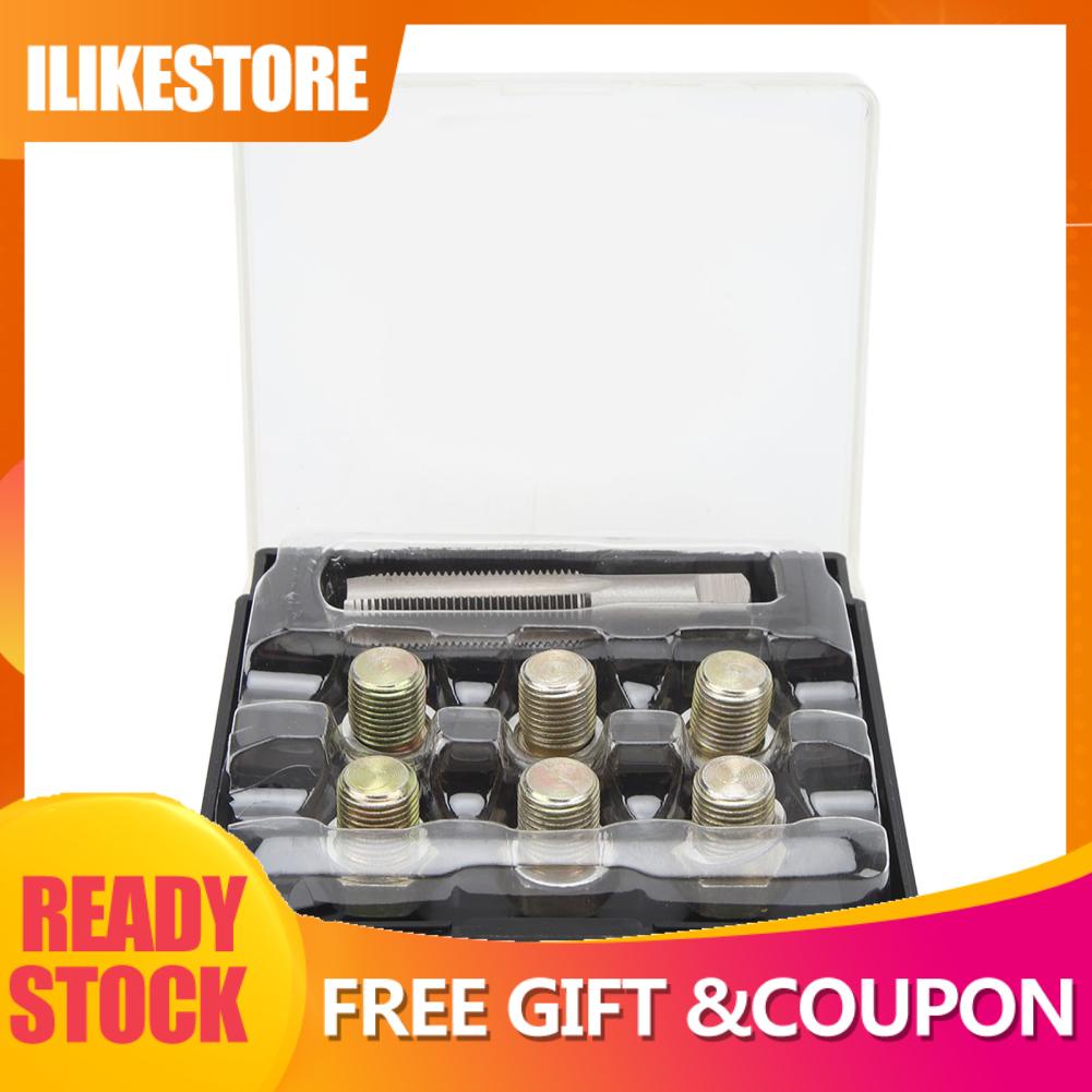 Ilikestore Oil Pan Screws Rethread Tool Simple Use Sturdy Drain Plug