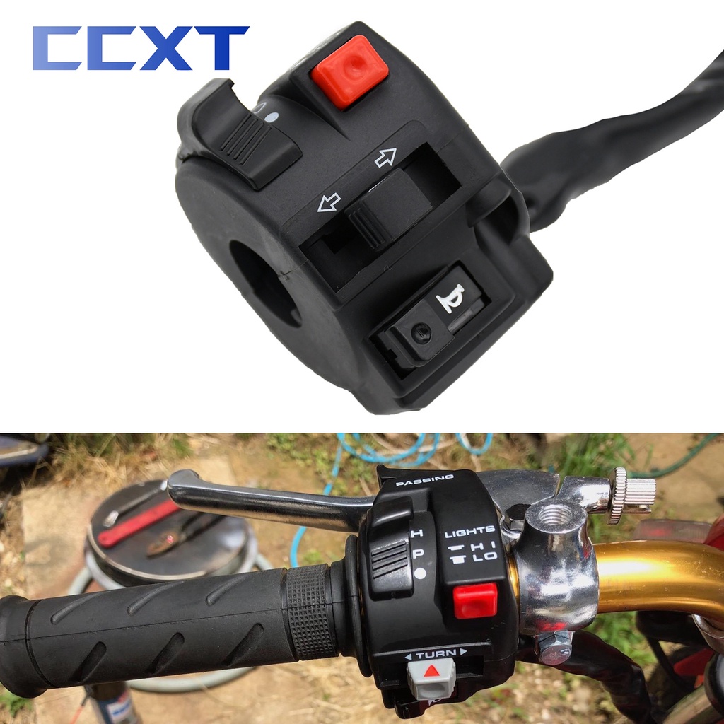 Motorcycle Light Button Far Near Light Switch Horn Button Turn Signal