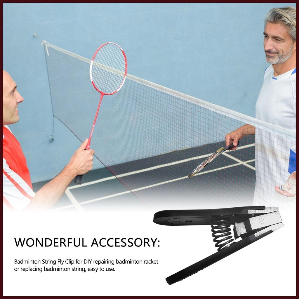 Badminton Stringing Tools Alloy Stringing Tools for Tennis Racquet Reusable Stringing Clips for