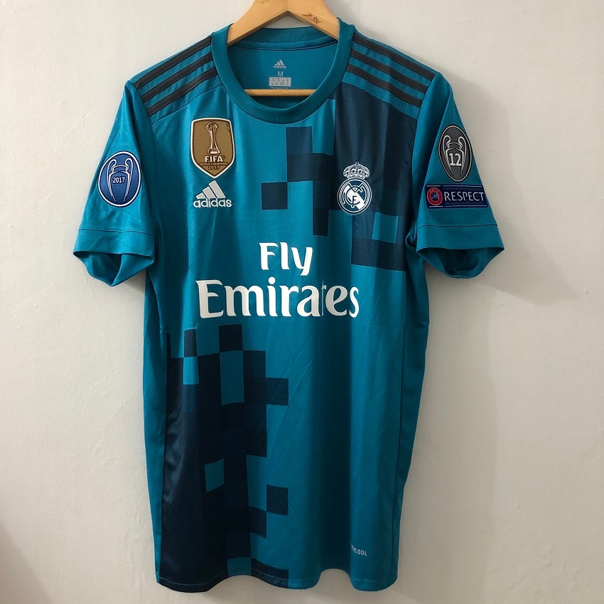 2017/18 Adidas Real Madrid UCL #7 RONALDO AWAY SOCCER JERSEY www