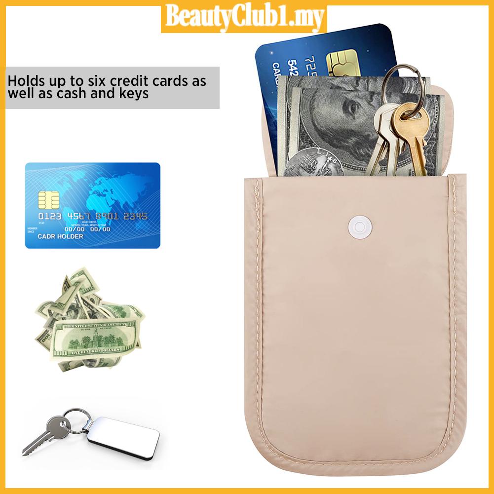 Women Hidden Bra Wallets Cotton Pickpocket Proof Bag for Money Valuables  Pouch[BeautyClub1.my]