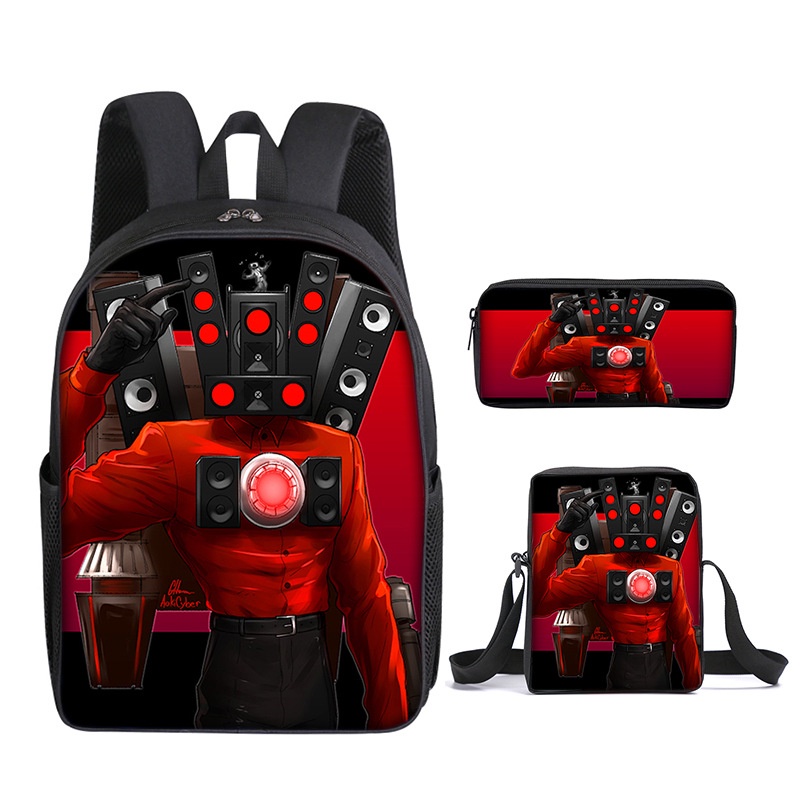 REINFORCED THREE COMPARTMENTS School Backpack For Girls