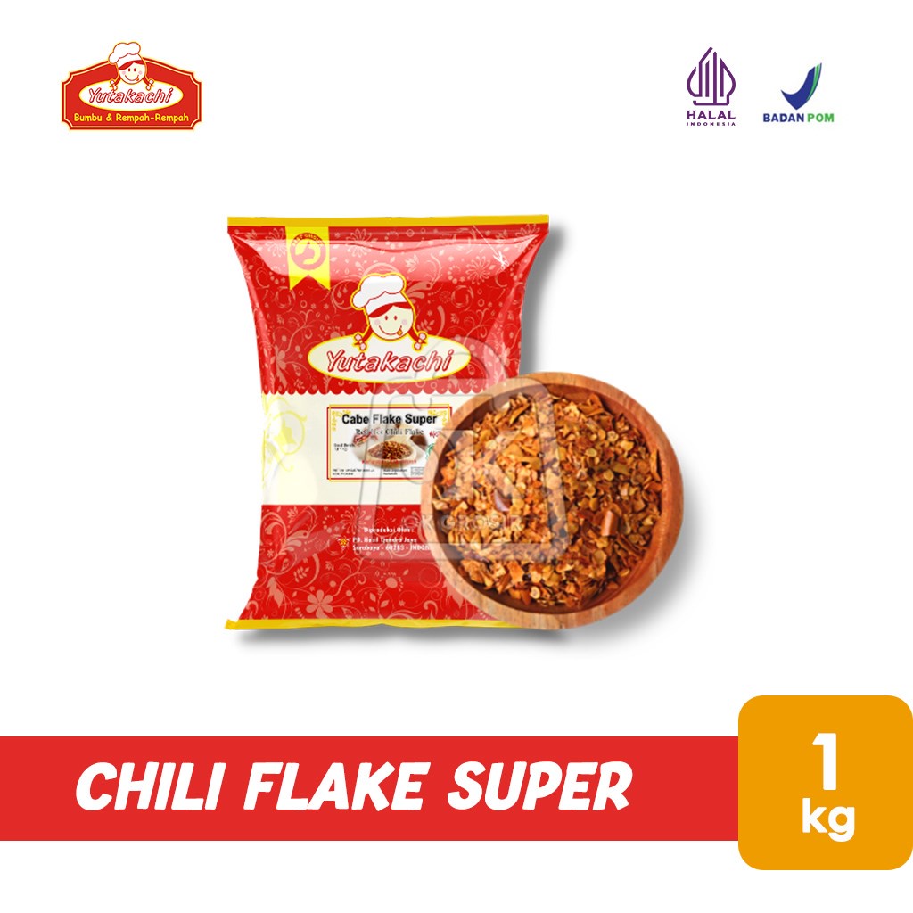 Yutakachi Super Chili Flakes/Coarse Crumb Chili (1Kg) Shopee Malaysia