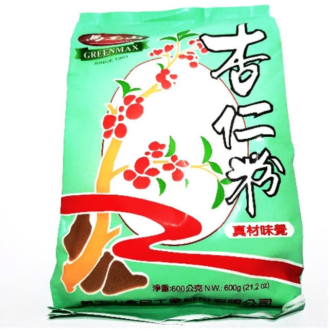 GREENMAX APRICOT KERNEL MEAL POWDER 600GM 马玉山杏仁粉 Exp4/2025 Shopee