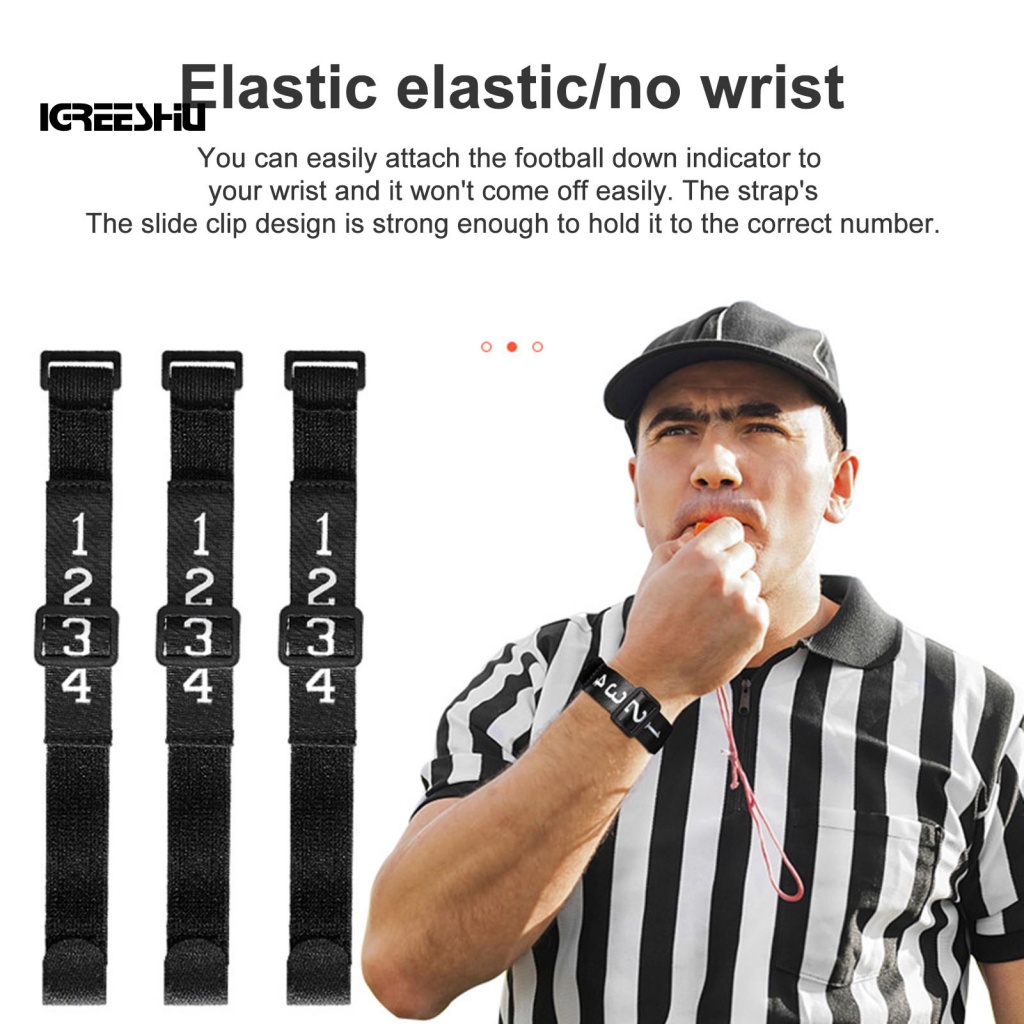igreeshu Referees Wrist Down Indicator Soccer Wrist Indicator Football