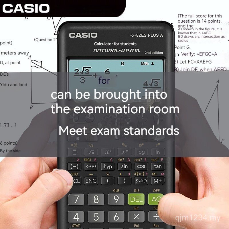 Casio FX82ES PLUS Scientific Function Calculator for College Student