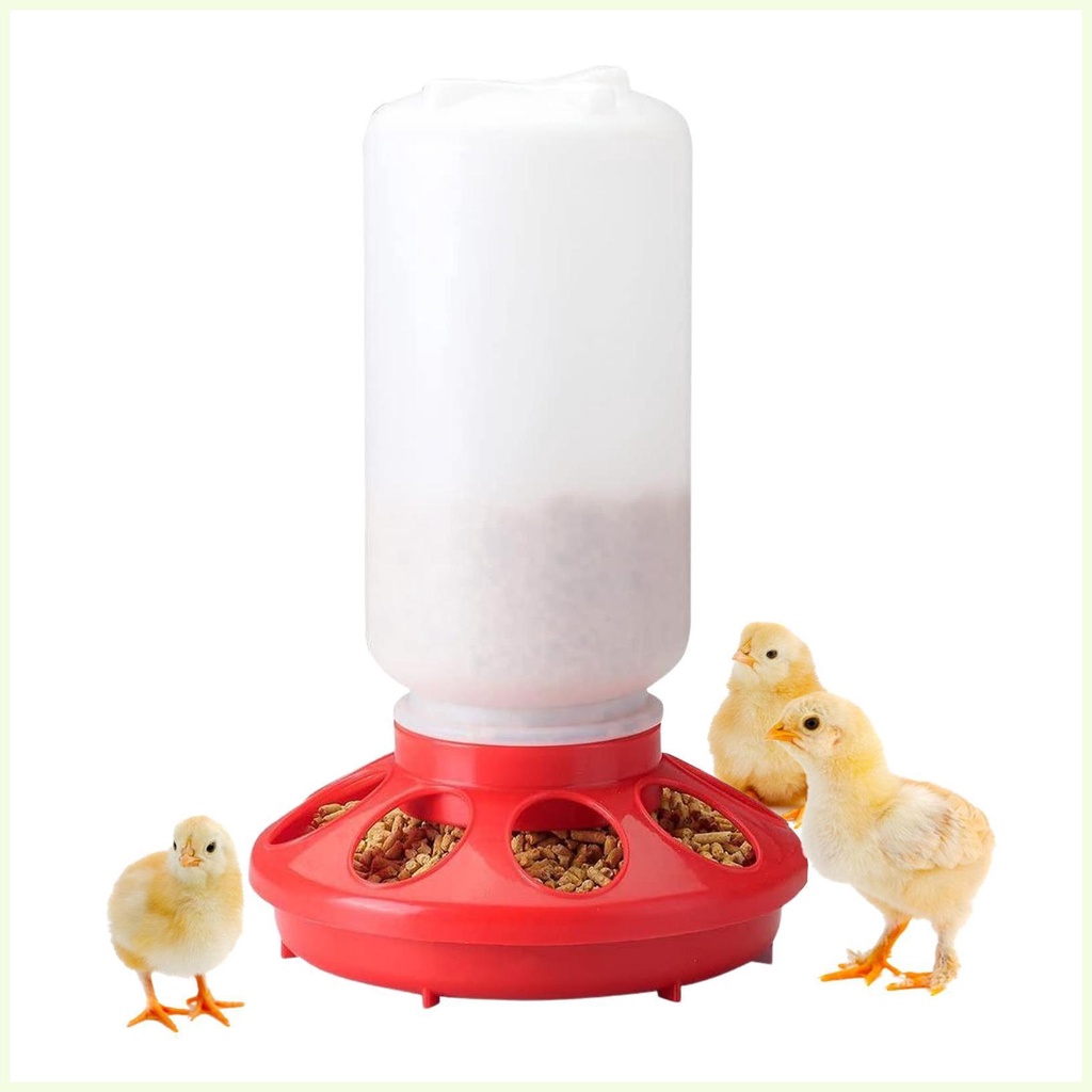 Poultry Feeders For Chickens No Waste Chicken Feeder Duck Feeder 1L