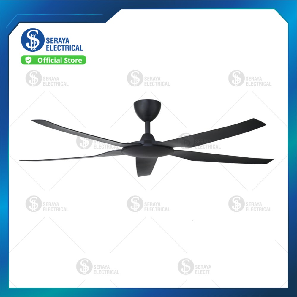 (2 Units) Vannus 56" 5 Blades Remote Control Ceiling Fan IRIZ5B56 (DC