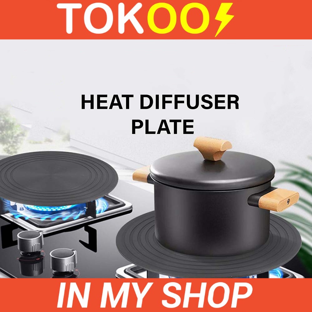 Gas stove heat sink 24 and 28 cm diffuser plate kitchen defrost plate ...