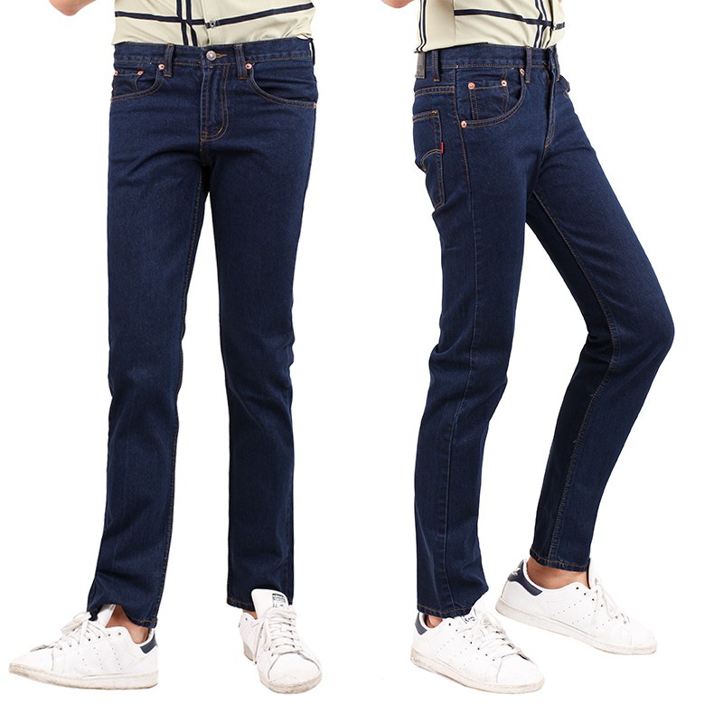 Navy Blue Regular Fit Jeans / Men Jeans/ Male Jeans [M22087][602