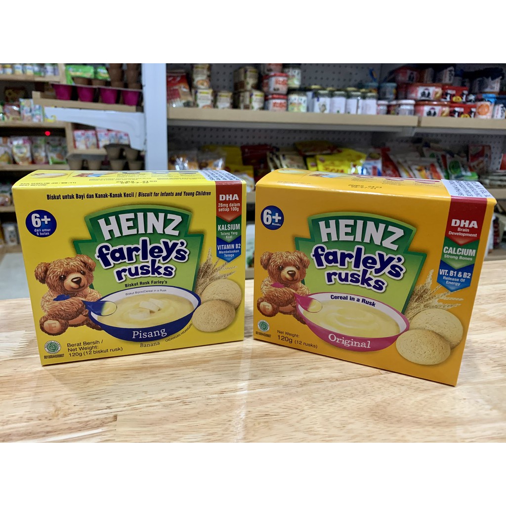 Heinz Farley's Weaning Biscuits For Babies From 6 Months Shopee Malaysia