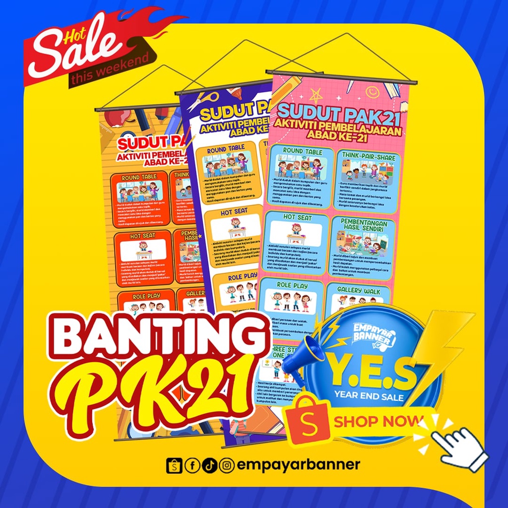 BANTING AKTIVITI PEMBELAJARAN ABAD KE 21 / PAK21 / HIASAN SEKOLAH DAN ...