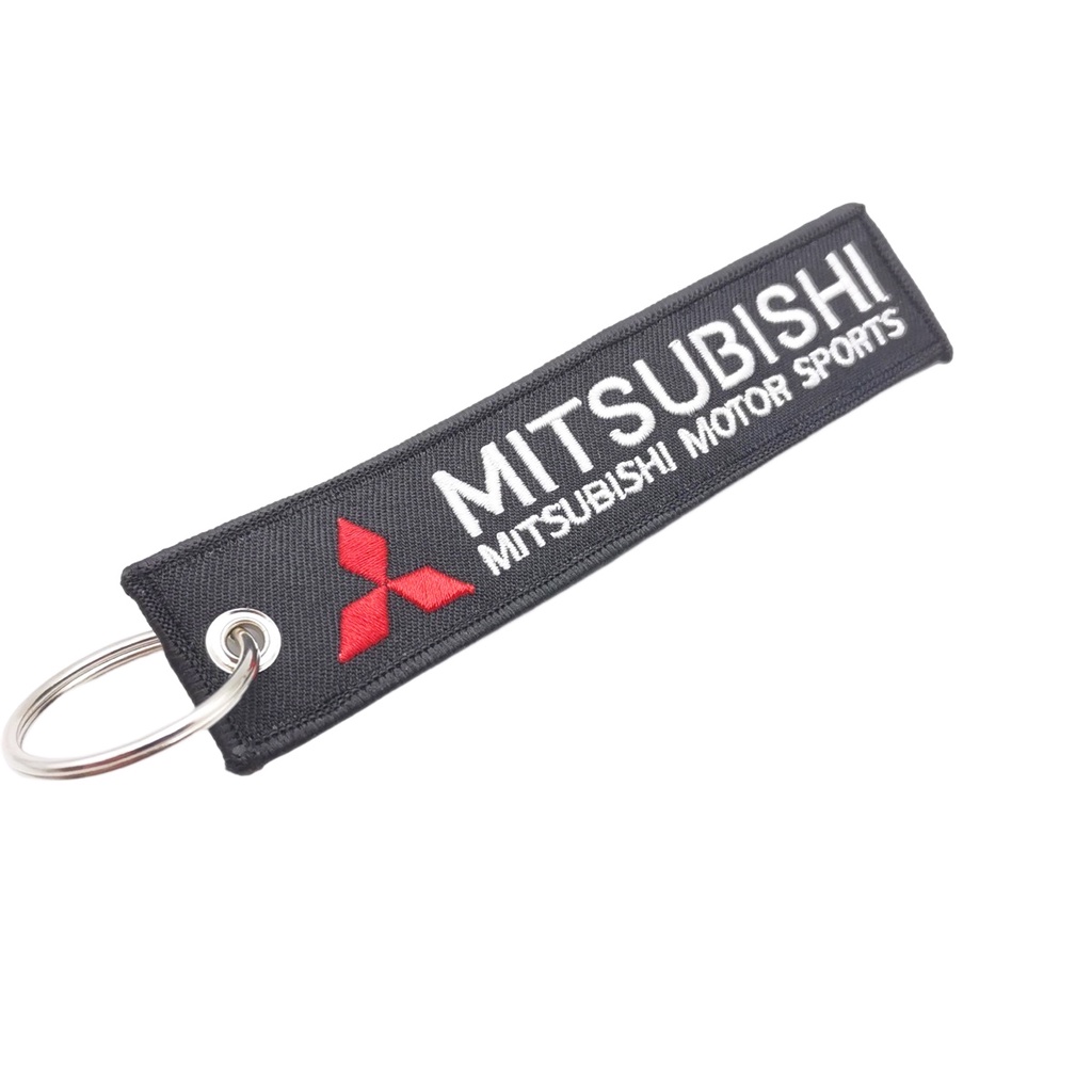 MITSUBISHI Car Logo Cellphone Keytag Keychain JDM Style Accessories