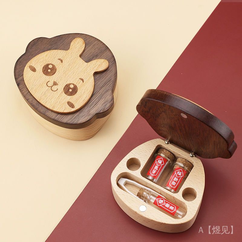 Umbilical Cord Lanugo Preservation Box Lanugo Storage Bottle Tooth
