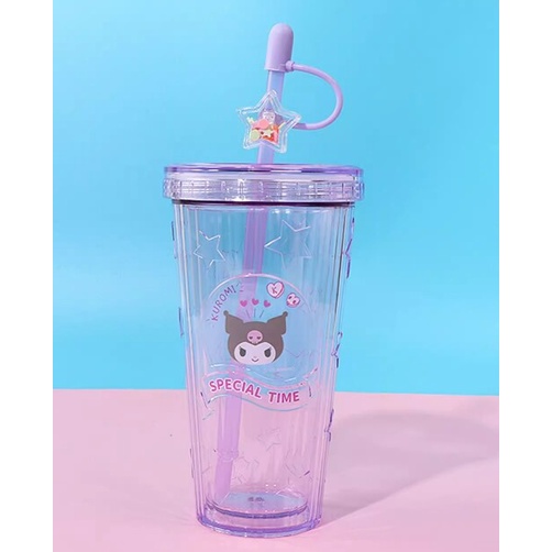 Authentic Copyright% MINISO JAPAN Sanrio Glass Kuromi Capacity 420ml ...