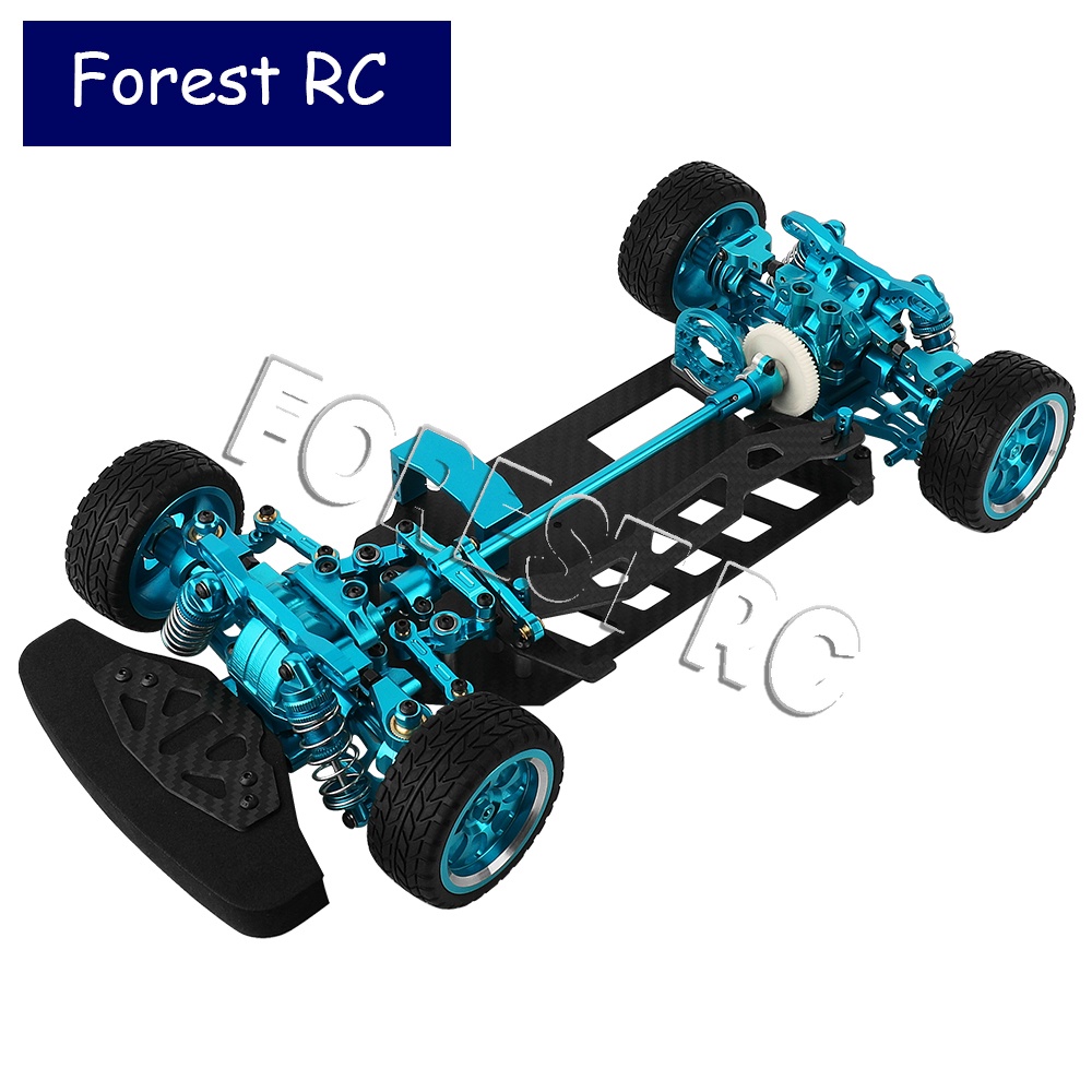 RC Model Kit Di Conversione Telaio In Fibra Di Carbonio Per Tamiya 1/10 TA07 - C28785BLACK - Migliora Stabilità E Prestazioni