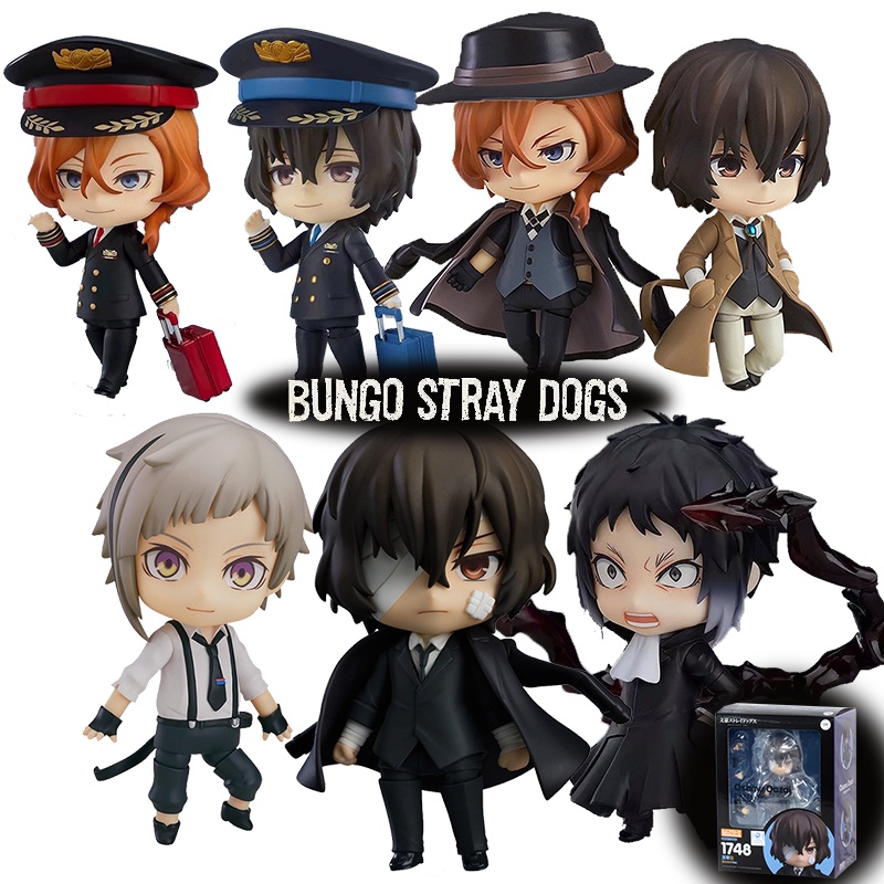 Nendoroid Bungo Stray Dogs - Ryunosuke Akutagawa Figurine Action #1191 By Orange Rouge