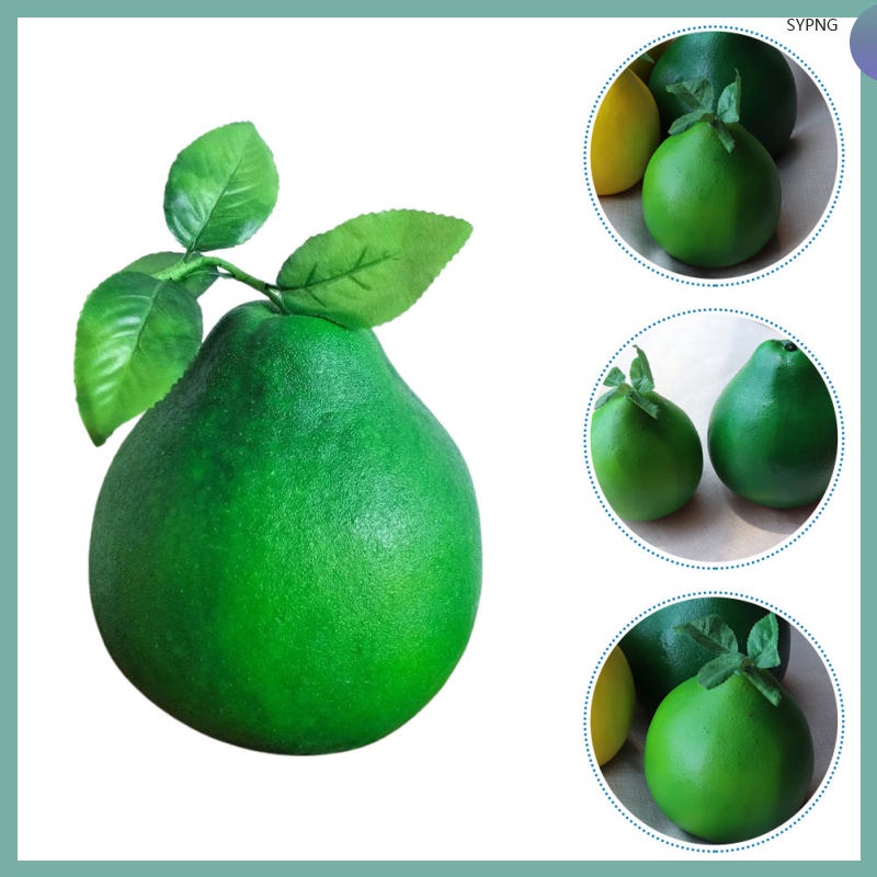 Fake Fruit Fruits Model Pomelo Artificial Restaurant Simulated Models