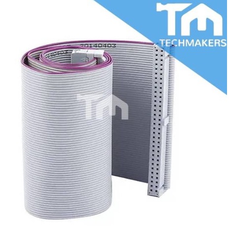 IDC 50 - 50 cm — IDC CABLE 10/20/30/40/50/64 FEMALE-TO-FEMALE WIRE RIBBON CABLE 2.54MM PITCH WIRE IDC10 IDC20 IDC40 IDC50 IDC64