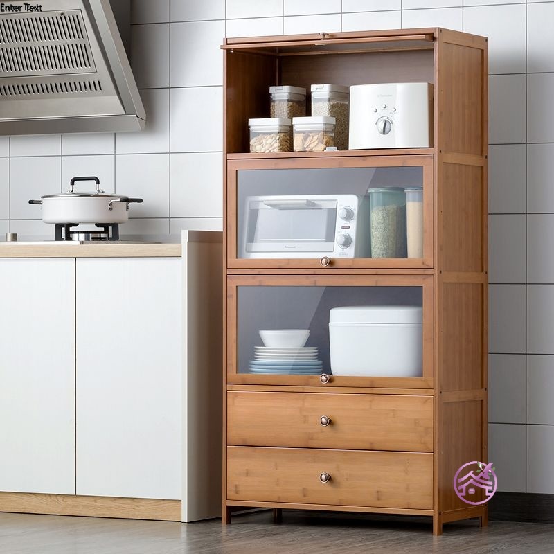 🍂Kitchen storage cabinet/storage cabinet/floor to floor multi story ...