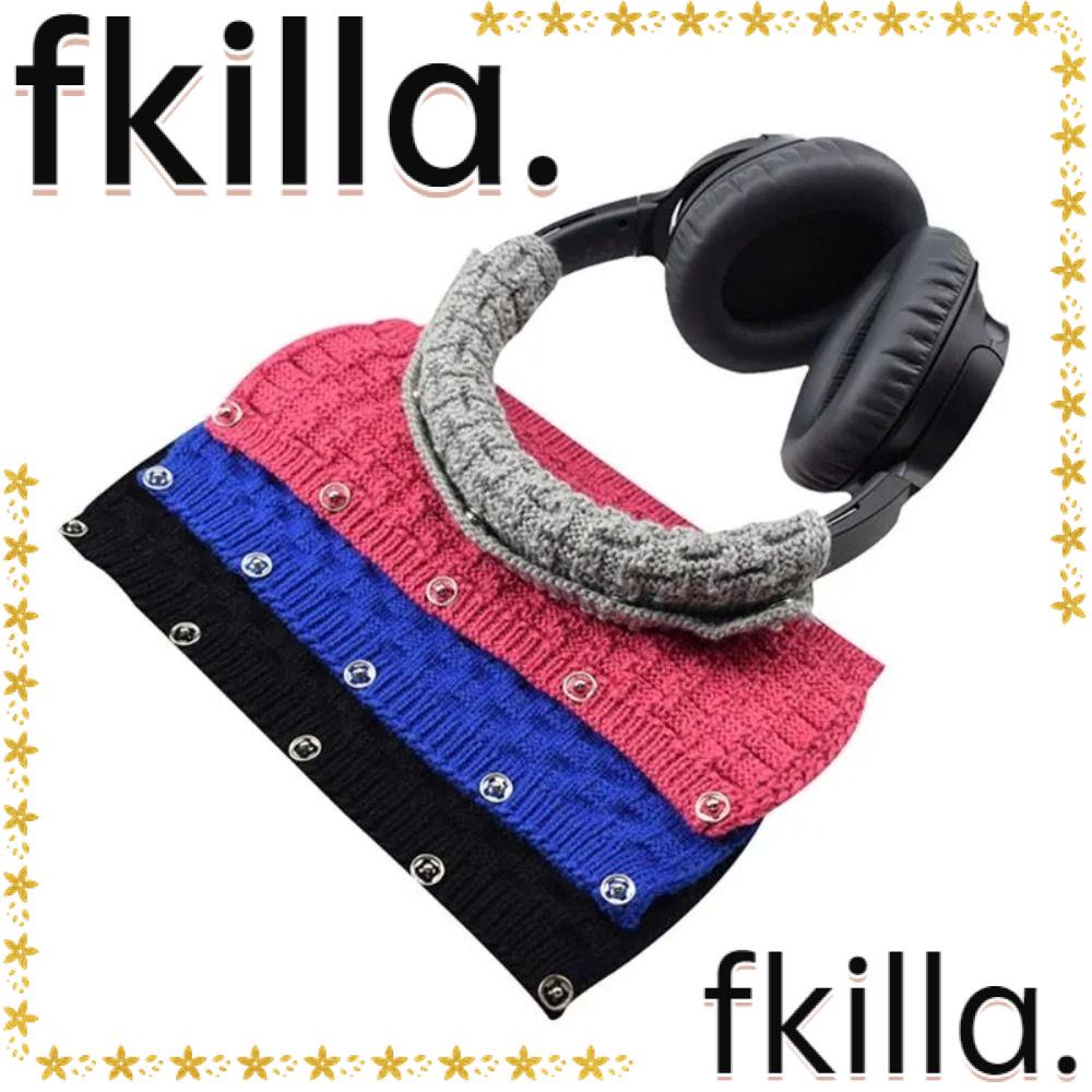 FKILLA1 Headphone Protector Pad, Headset Accessories Braided Cloth