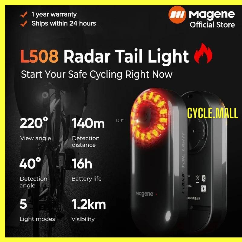 wahoo rear radar