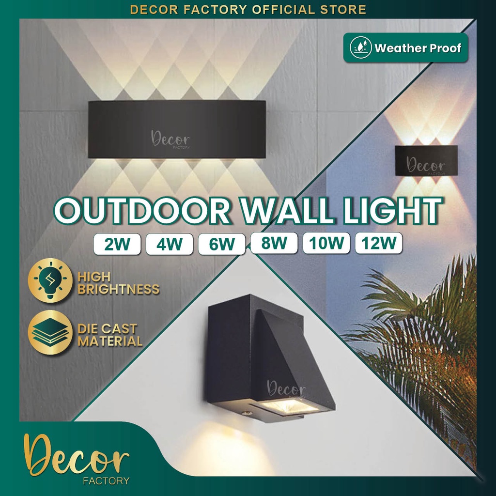 🔥Lowest Price 🔥Outdoor Wall Light LED Wall Lamp Waterproof Up & Down ...