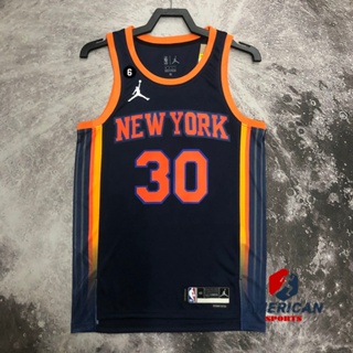 New York Knicks Derrick Rose Black 75th Anniversary City Jersey