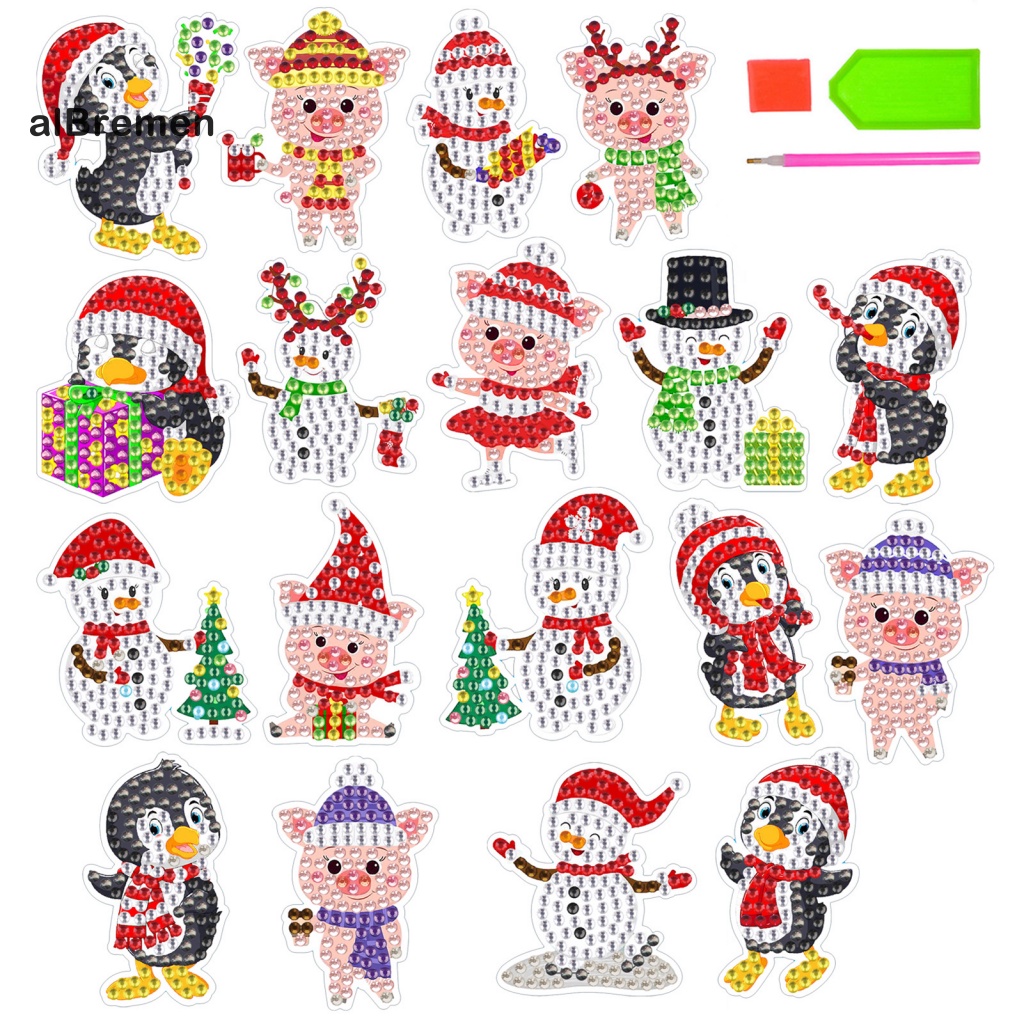 (New) Diamond Painting Tool Rhinestone Art Sticker Kit Sparkling
