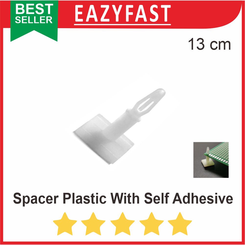 13mm Plastic PCB Spacer Foot PCB Sticker Glue Clamp 10mm 15mm | Shopee ...