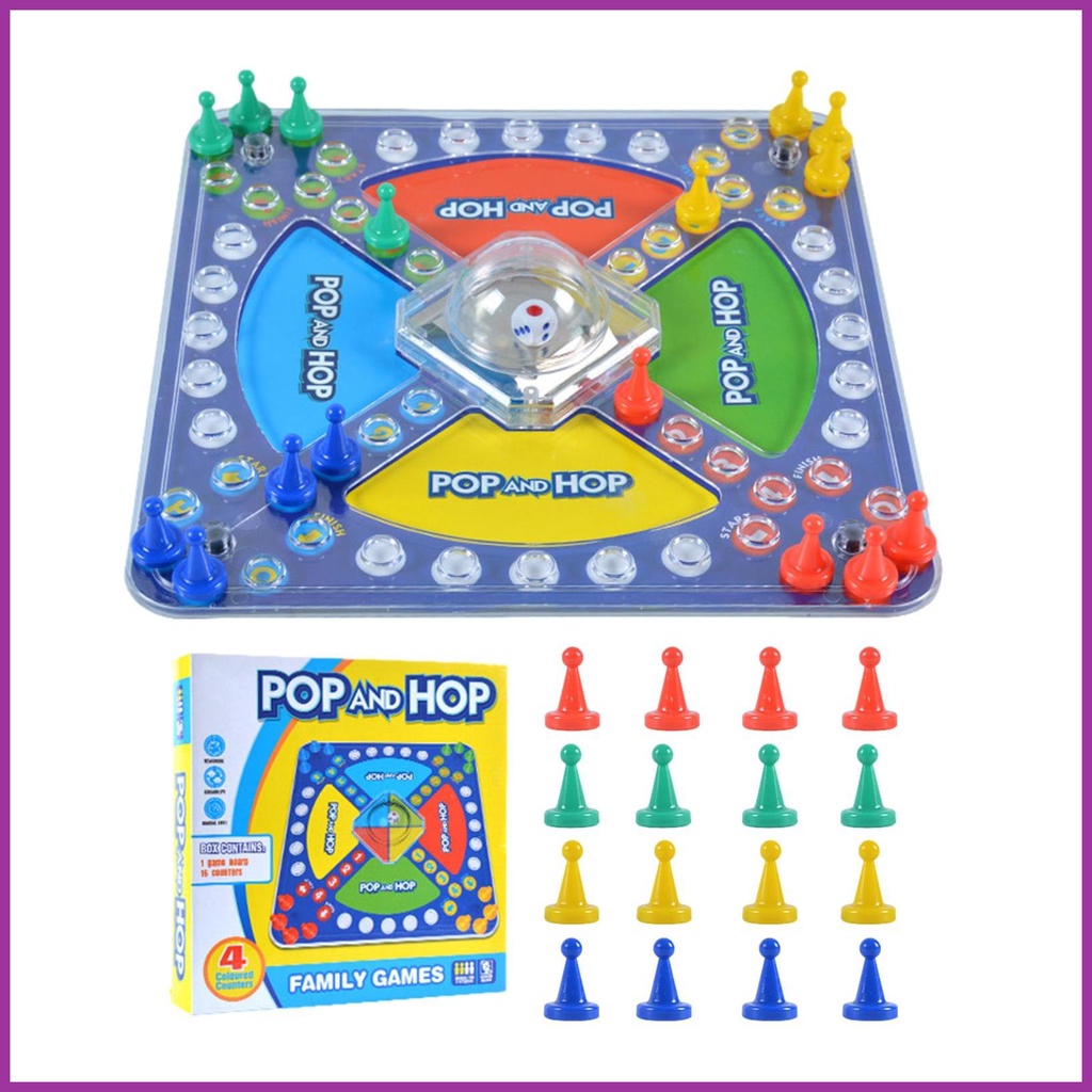 Trouble Board Game Original Board Game with Marble Multiple Players