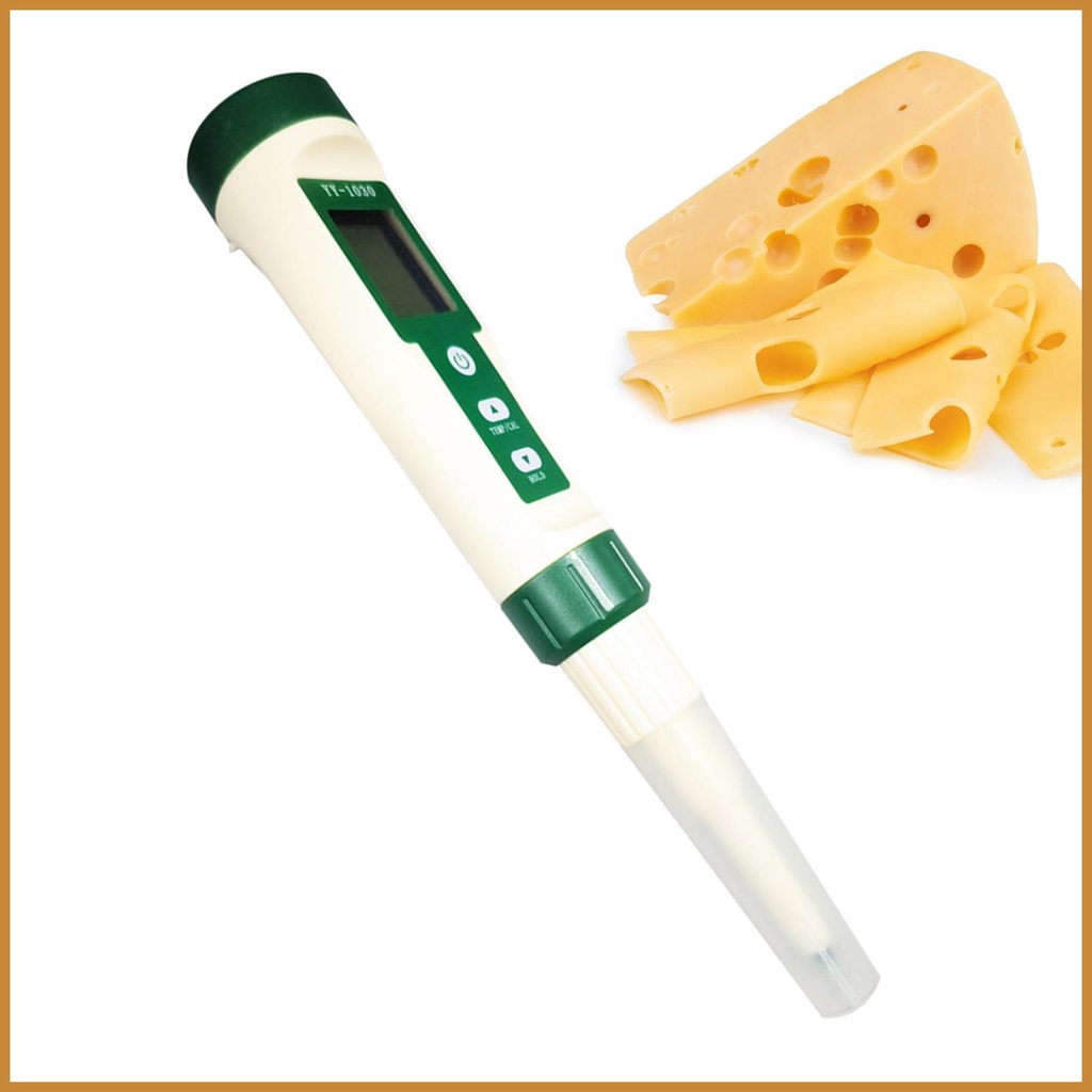 Food PH Meter for Canning Waterproof High Accuracy Digital PH Food