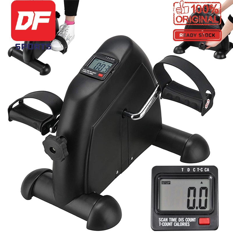 DF.os Small Exercise Bike Medical Exercise Peddler Bicycle For Leg Arm Cycling Exerciser With LCD Monitor Shopee Malaysia