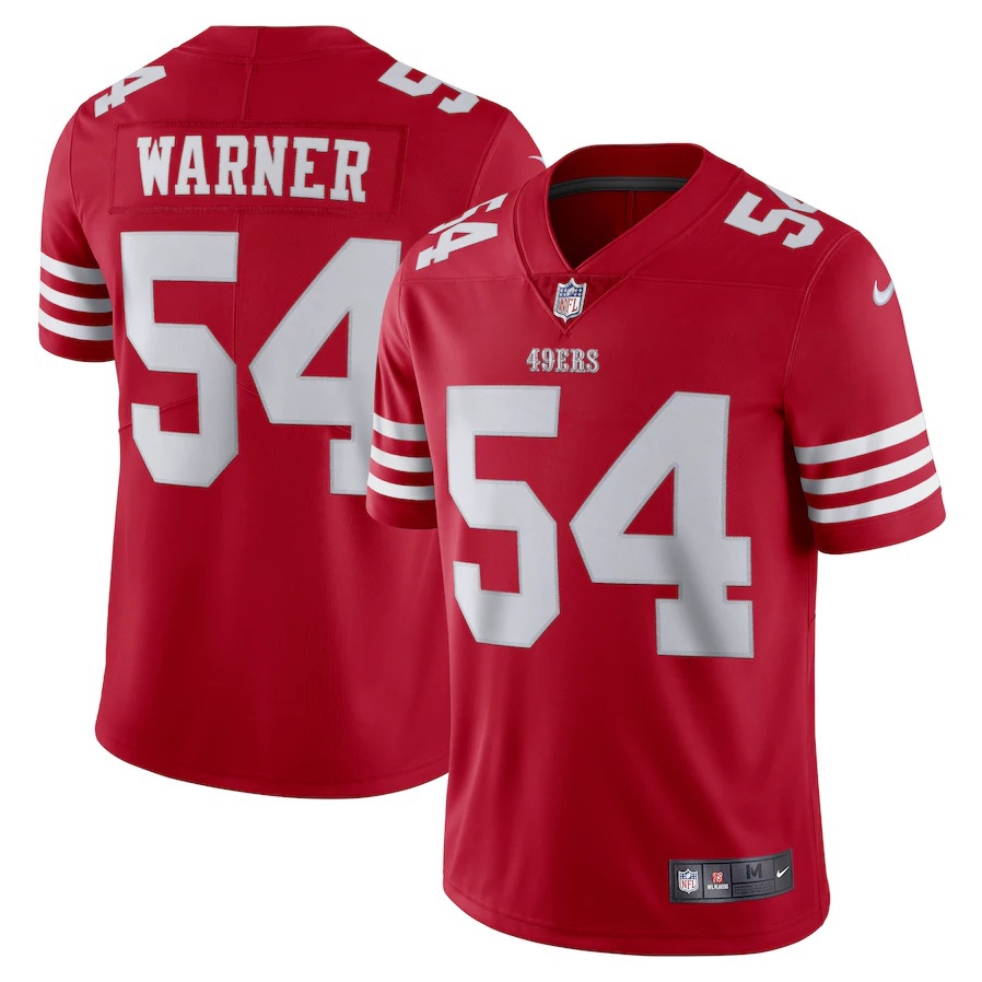 Fred Warner San Francisco 49ers Nike RFLCTV Limited Jersey - Black