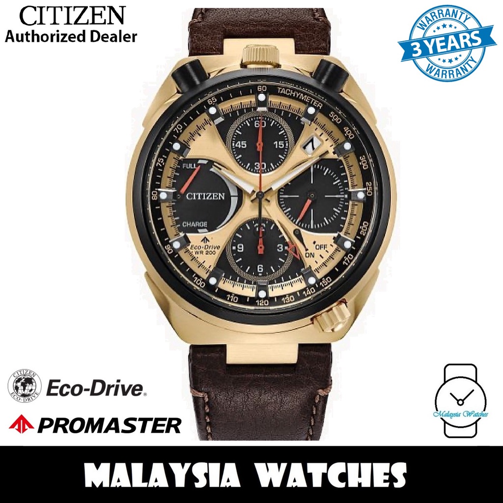 100 Original Citizen AV0072 01X Promaster Tsuno Chrono Racer Eco Drive Limited Edition Men s Watch 3 Years Warranty Shopee Malaysia