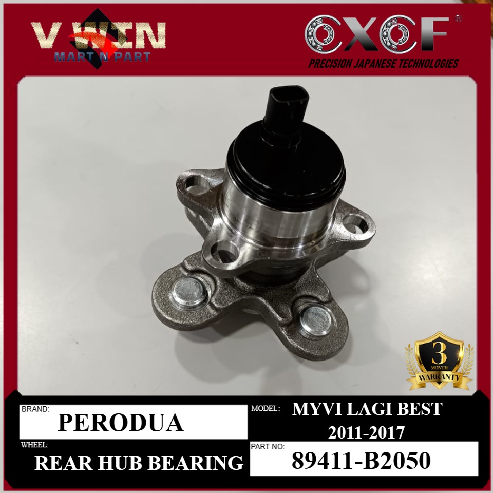 PERODUA MYVI LAGI BEST 20112017 REAR WHEEL BEARING 89411B2050