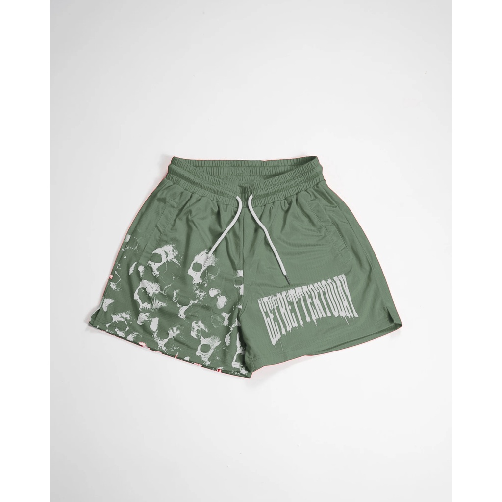 Get Better Today Mesh Shorts Gym Basketball Running GBT Y2k Oversized