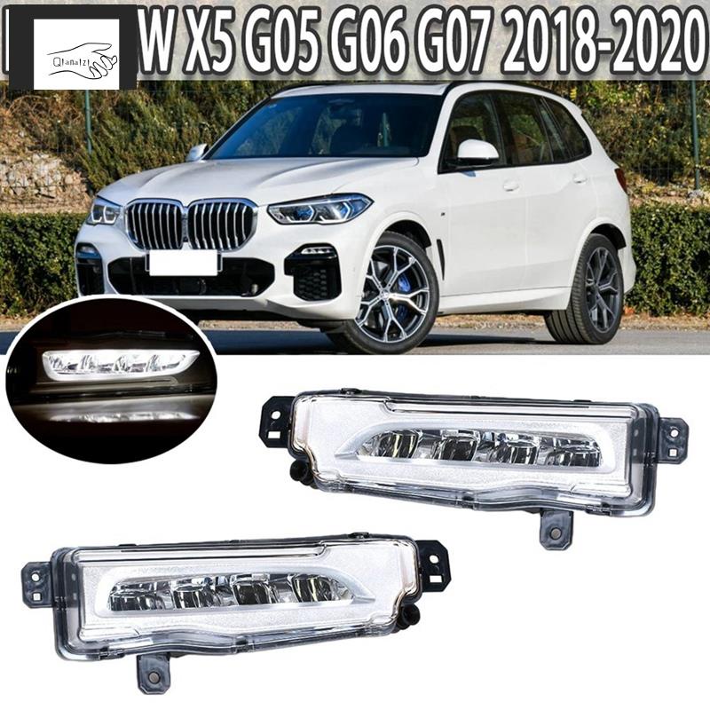 LED Front Bumper Fog Lamp Daytime Running Light for BMW X5 X6 X7 G05