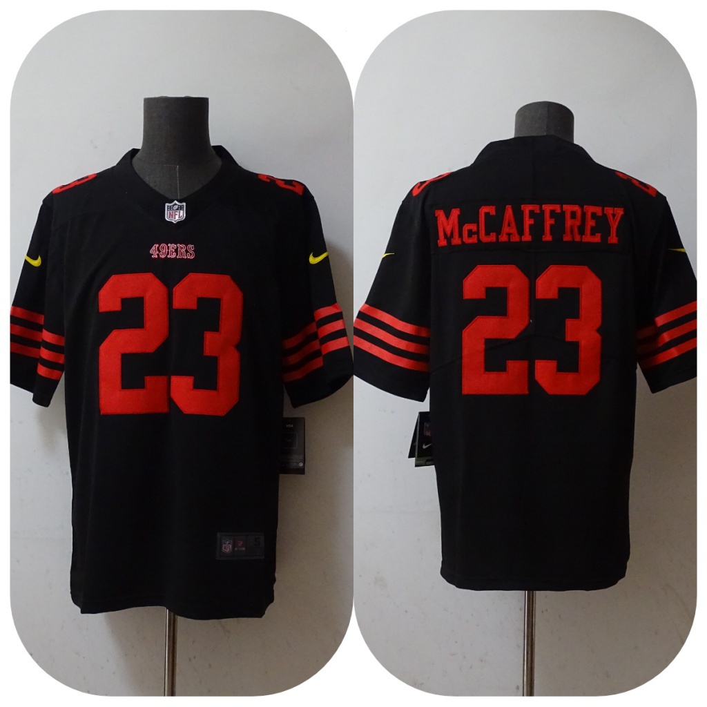 NFL San Francisco 49ers San Francisco Rugby wear men 23 # Christian  McCaffrey Jersey