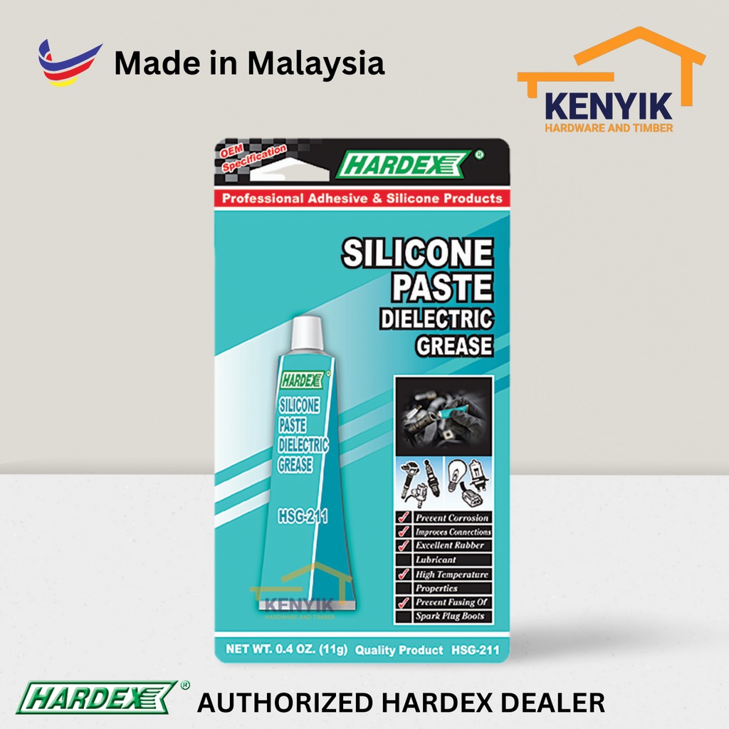 HARDEX 11g Silicone Paste Dielectric Grease (HSG211) Shopee Malaysia