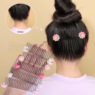 Cheap Crystal U Shape Hair Styling Comb Bowknot Invisible Extra