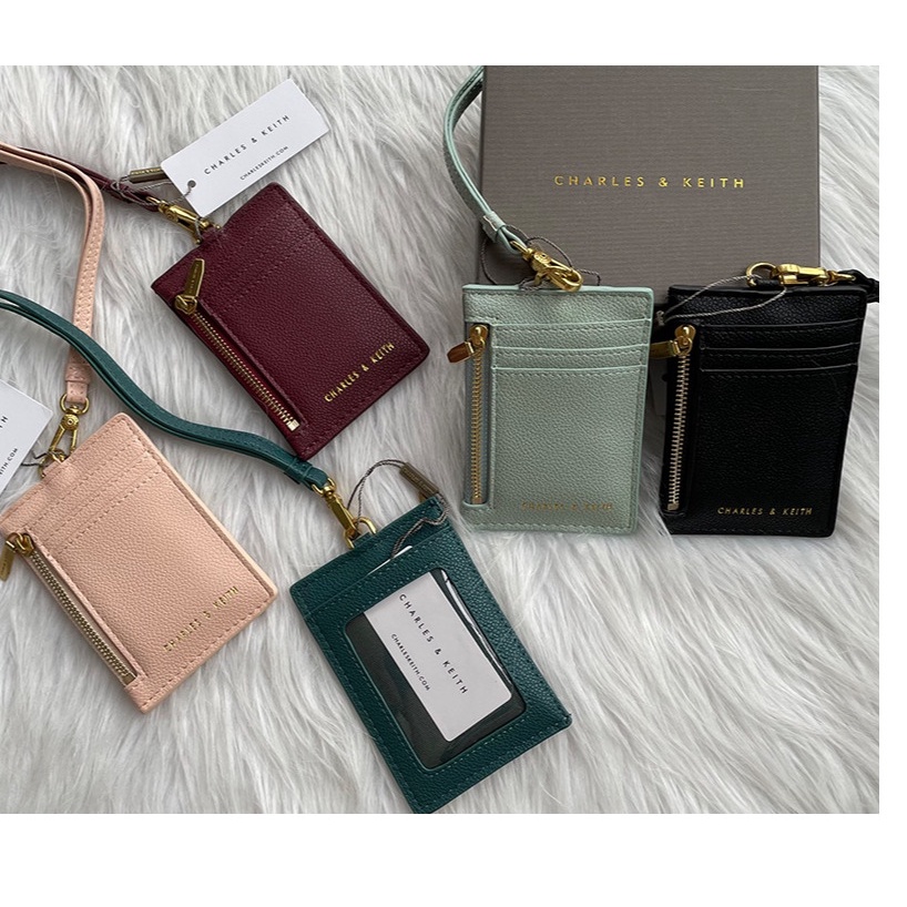 Cnk Simple Lanyard Mini Coin Purse Card Holder Shopee Malaysia