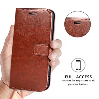 For OPPO A74 A95 4G CPH2219 CPH2365 Genuine Leather Case Vintage Wallet ...