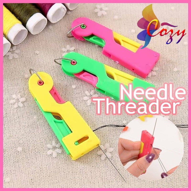 Automatic Easy Sewing Needle Threader Device Elderly Use Threading ...