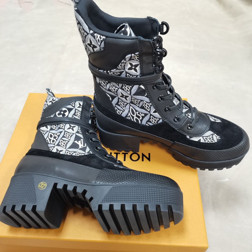 Louis Vuitton LV Laureate Thick Sole Martin Boots