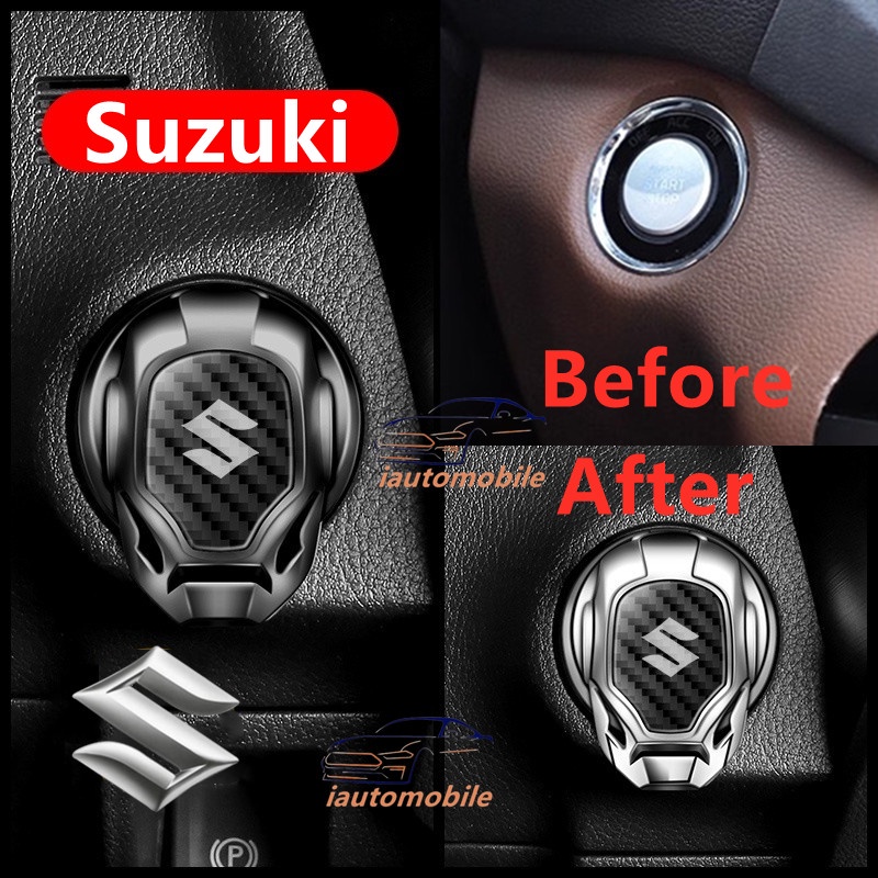 Car Interior Engine Ignition Start Stop Button Protective Cover