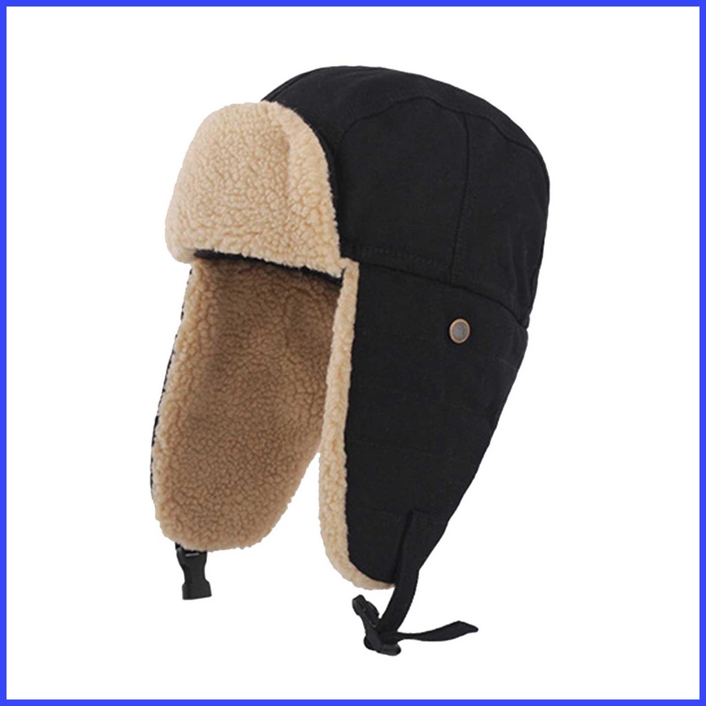Winter Baseball Hats For Women GADIEMKENSD Winter Trapper Hat - Waterproof With Ear Flaps & Reflective Details Rain Hat For Dogs