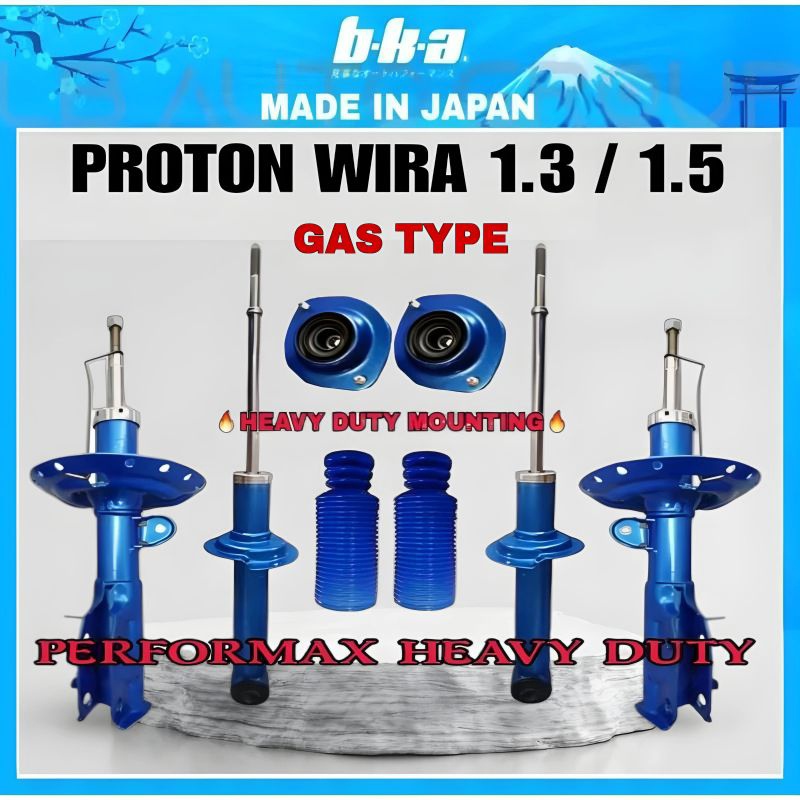 BF HEAVY DUTY BKA JAPAN PERFORMAX PROTON WIRA 1.3 /1.5 ABSORBER FRONT ...