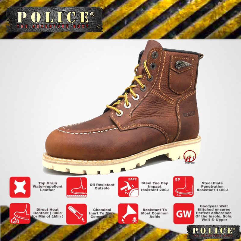 Police Safety Safety Boots Shopee Police Men Sport Safety Shoes